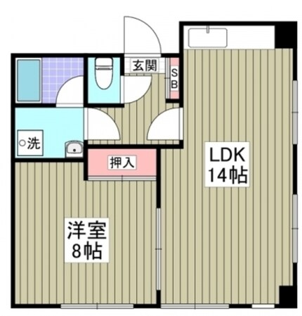 Mハイツ 船橋の物件間取画像